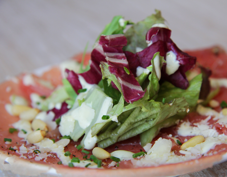 High tea Kerkdriel carpaccio